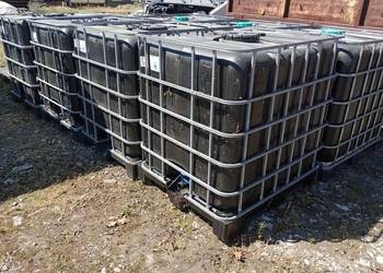 Mauzer 1000l czarne białe po spożywce bardzo ładne.