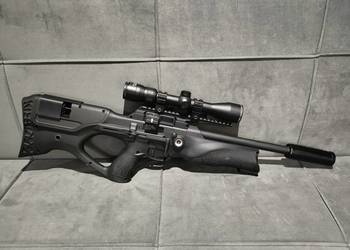 Wiatrówka PCP WALTHER REGIN 4,5mm po Tuningu luneta Delta Optical 3-9x40