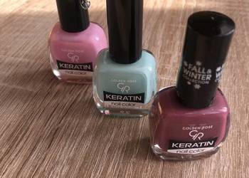 Golden Rose. 3 lakiery do paznokci