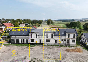 Lipsko k. Zamościa - Domy w zabudowie szeregowej