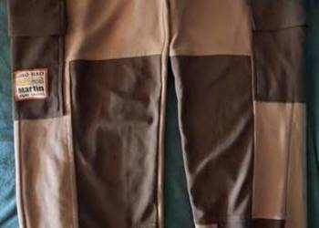 Spodnie beż i brąz M metka XL/XXL Queene