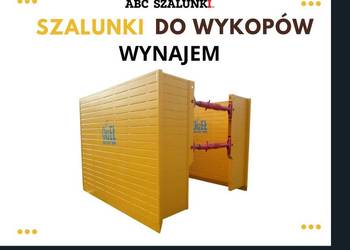 Szalunki do wykopów - SZALUNEK TYPU STUDNIA 3x3x2,3m Wynajem