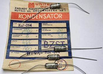 Kondensator 1100pF (1,1nF) 100V KsF-014 Unitra MIFLEX