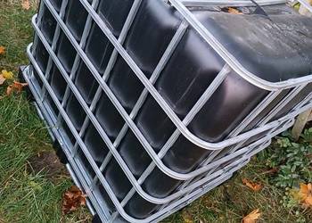 Mauzer czarny palety plastikowe 1000 l woda RSM