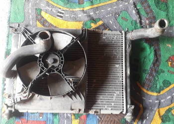 Chłodnica płynu wody+wentylator DAEWOO LANOS 1.4 8V
