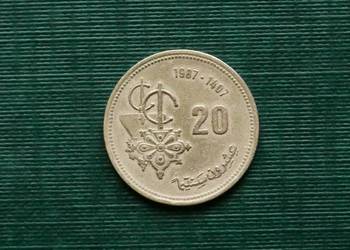 MAROKO - 20 centymów, 1987r - FAO