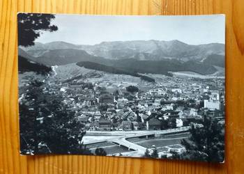 RUŻOMBERK - WIDOK NA MIASTO W KOTLINIE LIPTOWSKIEJ