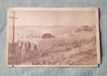 Pocztówka: W. Kossak i Styka - Racławice. Salon Malarzy Polskich, pocz. XXw Pocztówka: W. Kossak i Styka - Racławice. Salon Malarzy Polskich, pocz. XXw