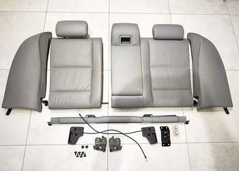 BMW E60 Sedan tylna kanapa rozkładana-dzielona komplet z rączkami!