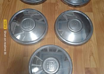 Zestaw 5 kołpaków dekielki chromowane fiat 130 238 241