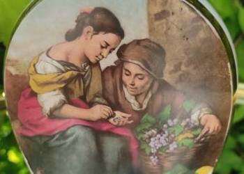 MURILLO*ANTYCZNA PORCELANOWA BUTLA / WAZON MURILLO*ANTYCZNA PORCELANOWA BUTLA / WAZON