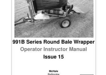 McHale 991 991B owijarka instrukcja obsługi PL