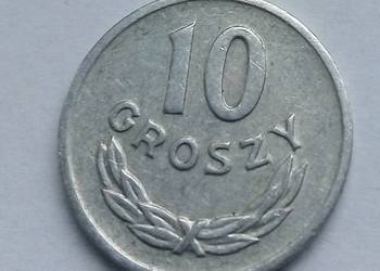 POLSKA-10 GROSZY-1963 r-b -AL-RZADKA