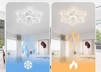 Lampa sufitowa led z wentylatorem Ventilo