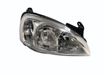 Opel Corsa C 2002-2004 Reflektor Lampa przód prawy H7+H7 Tyc