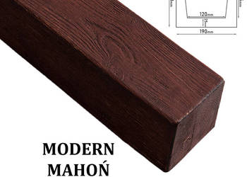 Belka Modern 19x17 cm MAHOŃ