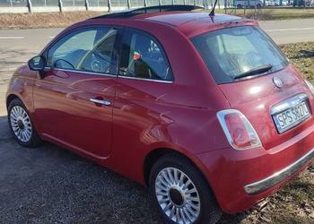 Fiat 500 ,1.2benz.panorama dach, klimatyzacja