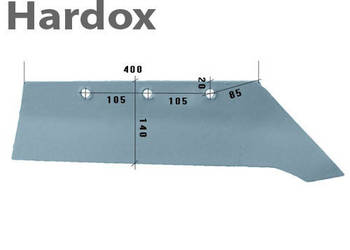 Lemiesz 300hektarów HARDOX 3333804/P NS1R do pługa LEMKEN