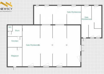 Lokal handlowo-uslugowy, 465 m2 Braniewo