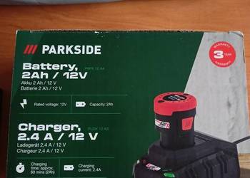 PARKSIDE lampka, ładowarka z akumulatorem 2Ah