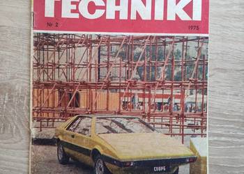 Czasopismo Horyzonty Techniki Nr 2 1975 Fiat 125p Coupe PRL