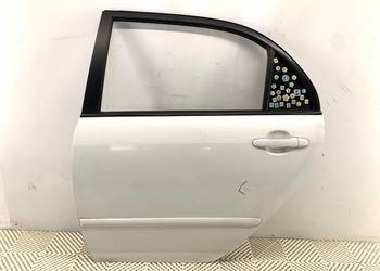 DRZWI LEWY TYŁ TOYOTA COROLLA E12 Sedan/Limuzyna 01-07 Super white 2