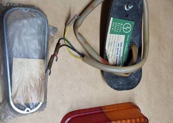 Warszawa M-20, Syrena 103 fabr. nowa lampa tylna, tył, FSO, czekoladka