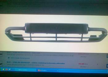 LISTWA CEN/WSP TABLICY REJ Z ATRAPA/ ZDERZAKA PRZ. XSARA 97-