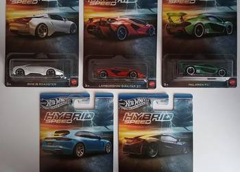 Hot Wheels Set Hybrid Speed Silver Series stan BDB,+ inne Sety HW wysyłka