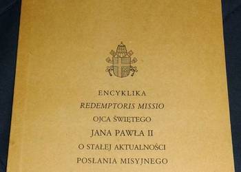 Encyklika. O stałej aktualności posłania misyjnego. Redempto