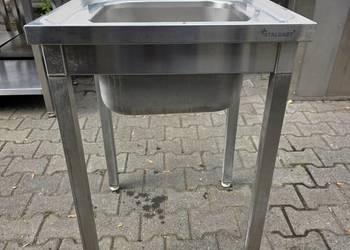 Zlew 1 Komorowy - STALGAST - 60/60/85 cm - M.1093 N
