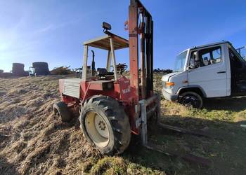 Terenowy Wózek Widłowy Widlak MANITOU MB20C Udźwig 2 Tony Duplex