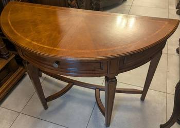 Piękna włoska konsola  orzechowa-sklep Dąbrowa Górnicza