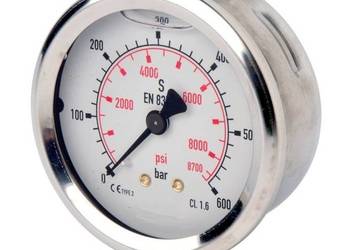 Manometr tylny 600 bar MG3-63 gwint 1/4"