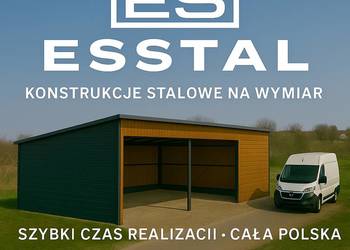Garaż Blaszany – Wiatka | Wiata na Maszyny | Zadaszenie – ESSTAL-