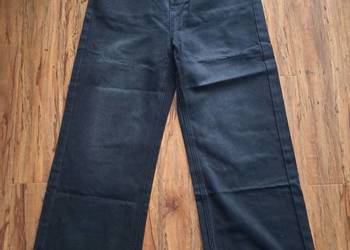 Nowe czarne spodnie rozmiar L na wysoką dziewczynę długość całkowita 108 cm