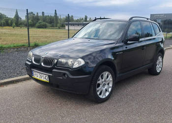 BMW X3 E83 3.0D 218KM 2006r AWD Automat Skóry Hak Klima Navi Tempomat Czuj…