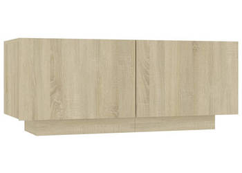 Szafka nocna dąb sonoma 100x35x40 cm płyta wiórowa WM-3082768