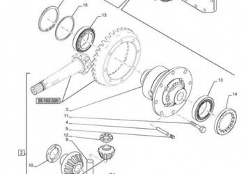New Holland T6070 Obudowa 87342770
