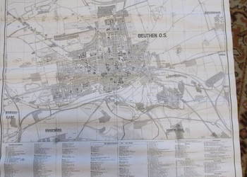 PLAN MIASTA BYTOM (przedruk) 1941