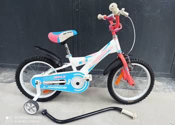Rowerek Dzieciecy Firmowy 16 cali LIMBER BMX + KÓŁKA+ PCHACZ + KASK !!