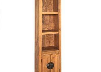 vidaXL Szafka do łazienki, lite drewno sosnowe, 48x32x170 cm(sku246036)