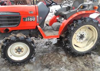 Traktorek japoński Kubota 4x4.  GB180.   Wspomaganie, poziomowanie