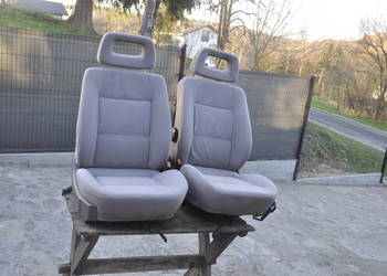 Fotele Szare Jasne Audi 80 B4 Podgrzewane Ładne Wiązka Instalacja