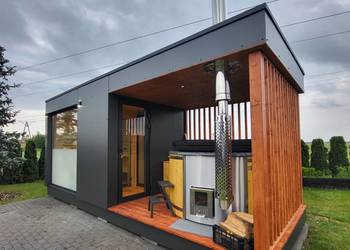 Sauna ogrodowa Sofia 620 x 250 cm