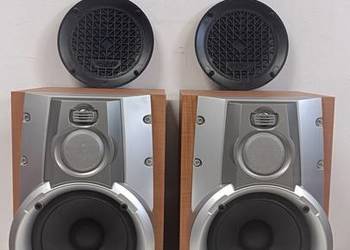 SAMSUNG PS L65E Kolumny audio z kablami i maskownicami