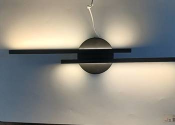 Lampa ścienna LED czarna 14W, neutralna, kinkiet, oprawa