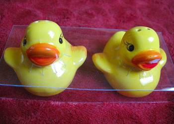 Sól i pieprz - Kaczuszki - 5 x 5 x 4 cm Solniczka i pieprzniczka