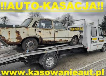 Auto Kasacja Złomowanie Auto Skup Kasacja Warszawa Marki!Kasowanie AUT 24H