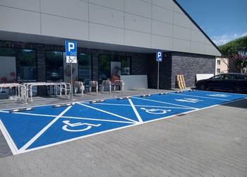 Malowanie hal garażowych, parkingów podziemnych